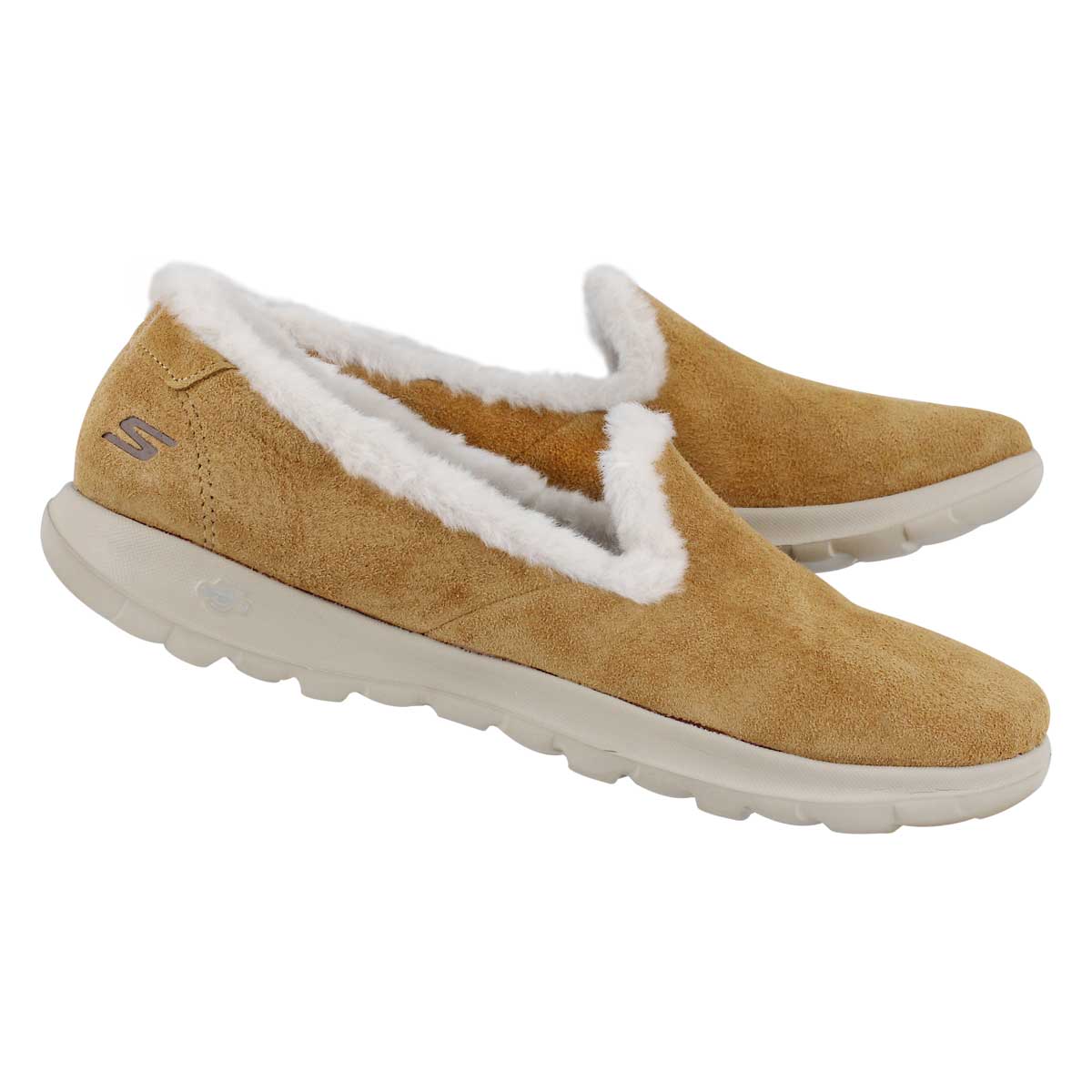 womens lined slip on shoes