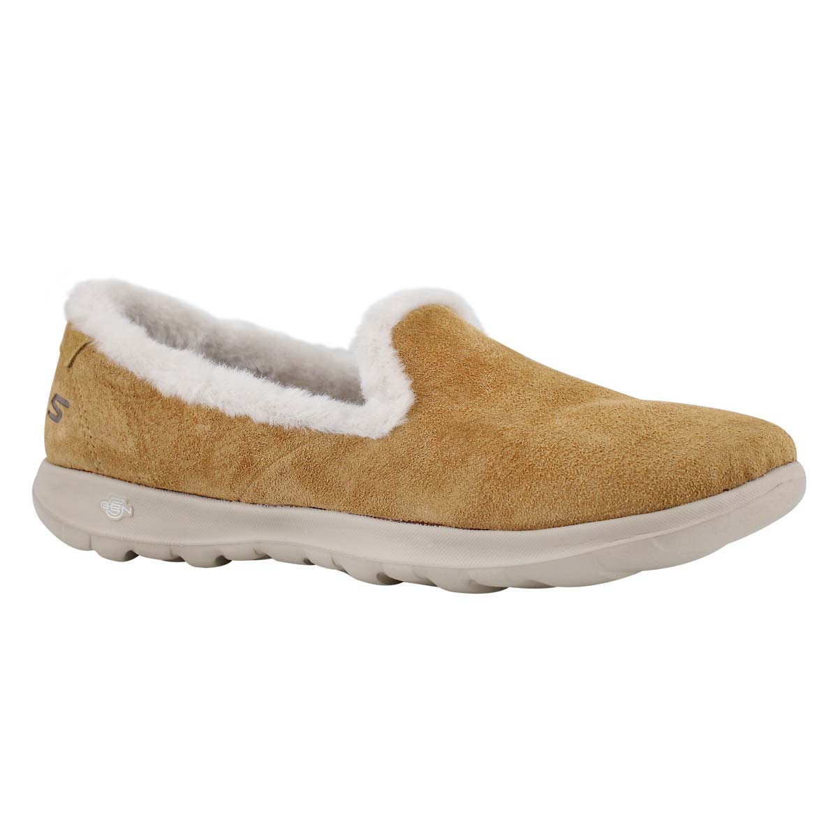 Lds GOwalk Lite ches slip on lined shoe