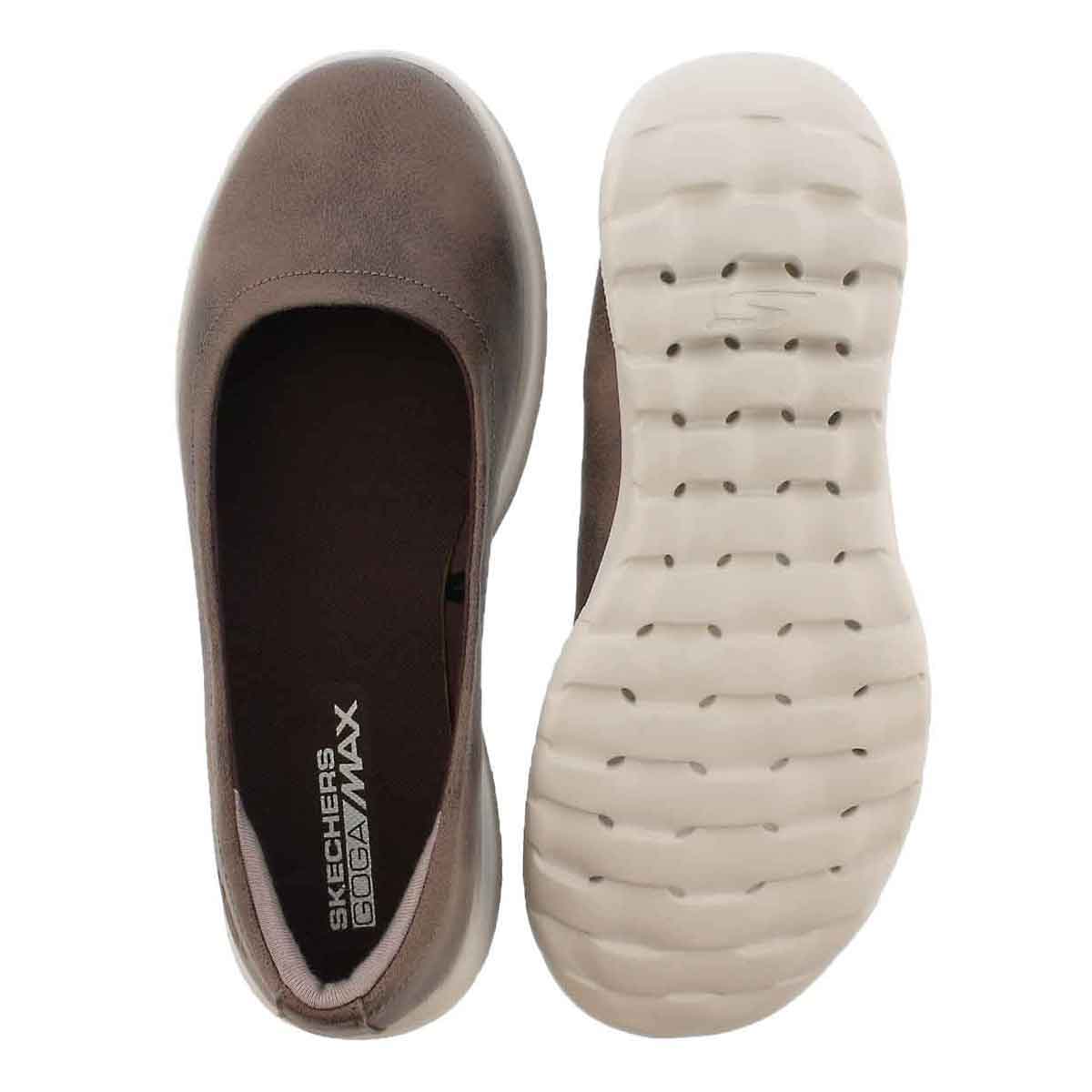 skechers goga max brown
