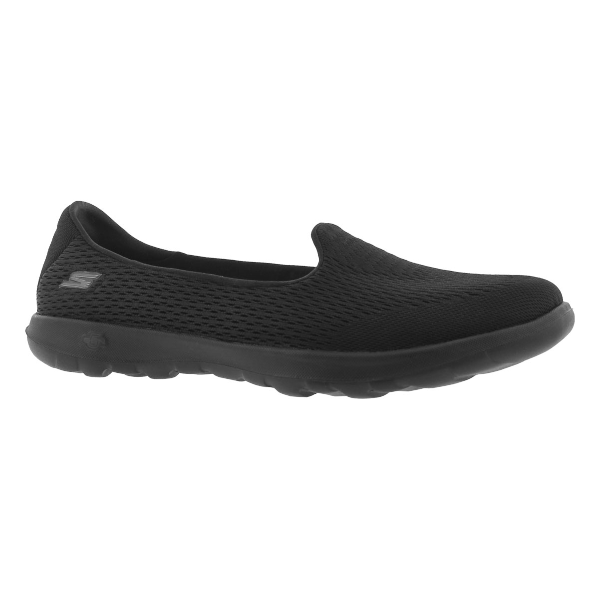 Lds GO Walk Lite black slip on shoe