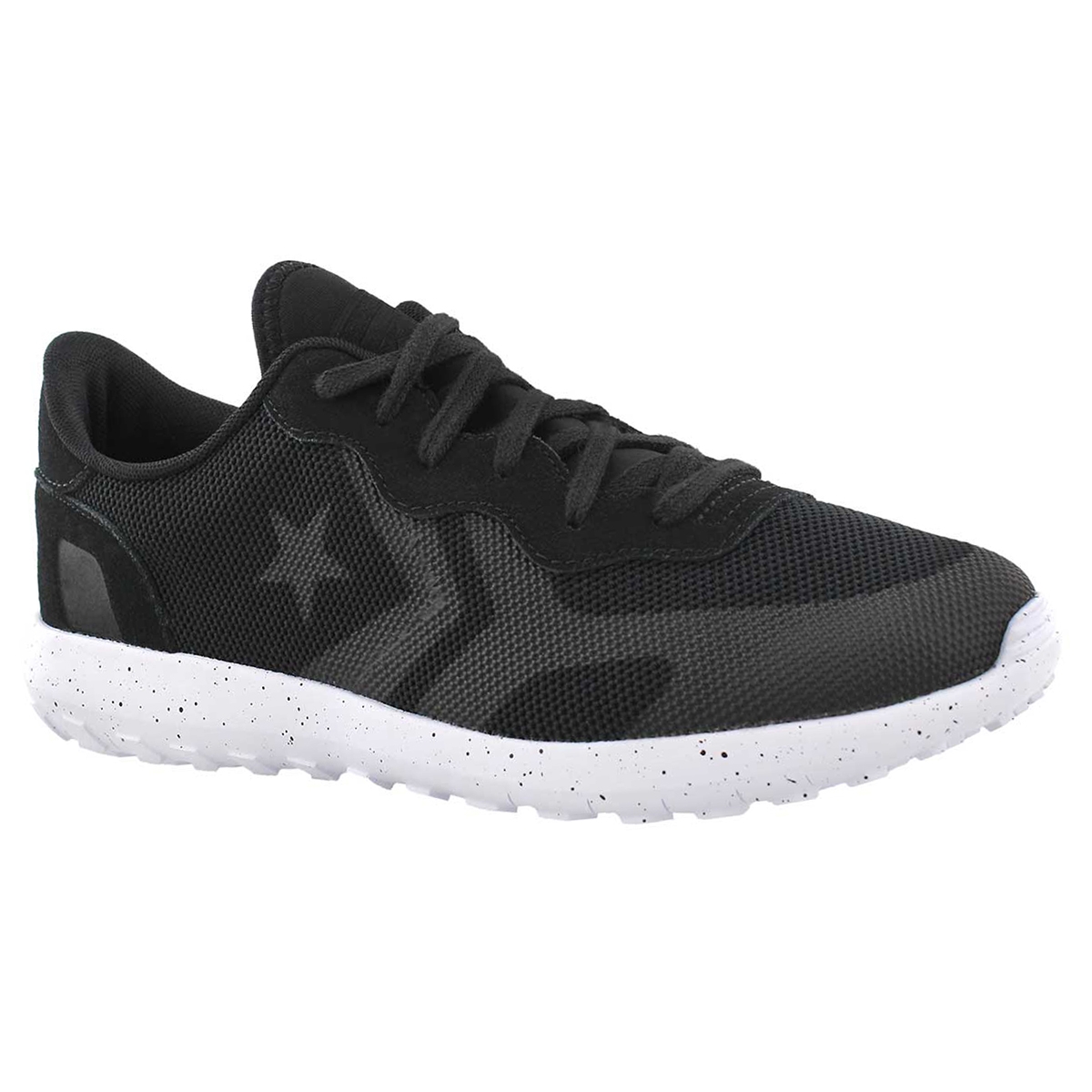 Men's THUNDERBOLT black lace up sneakers