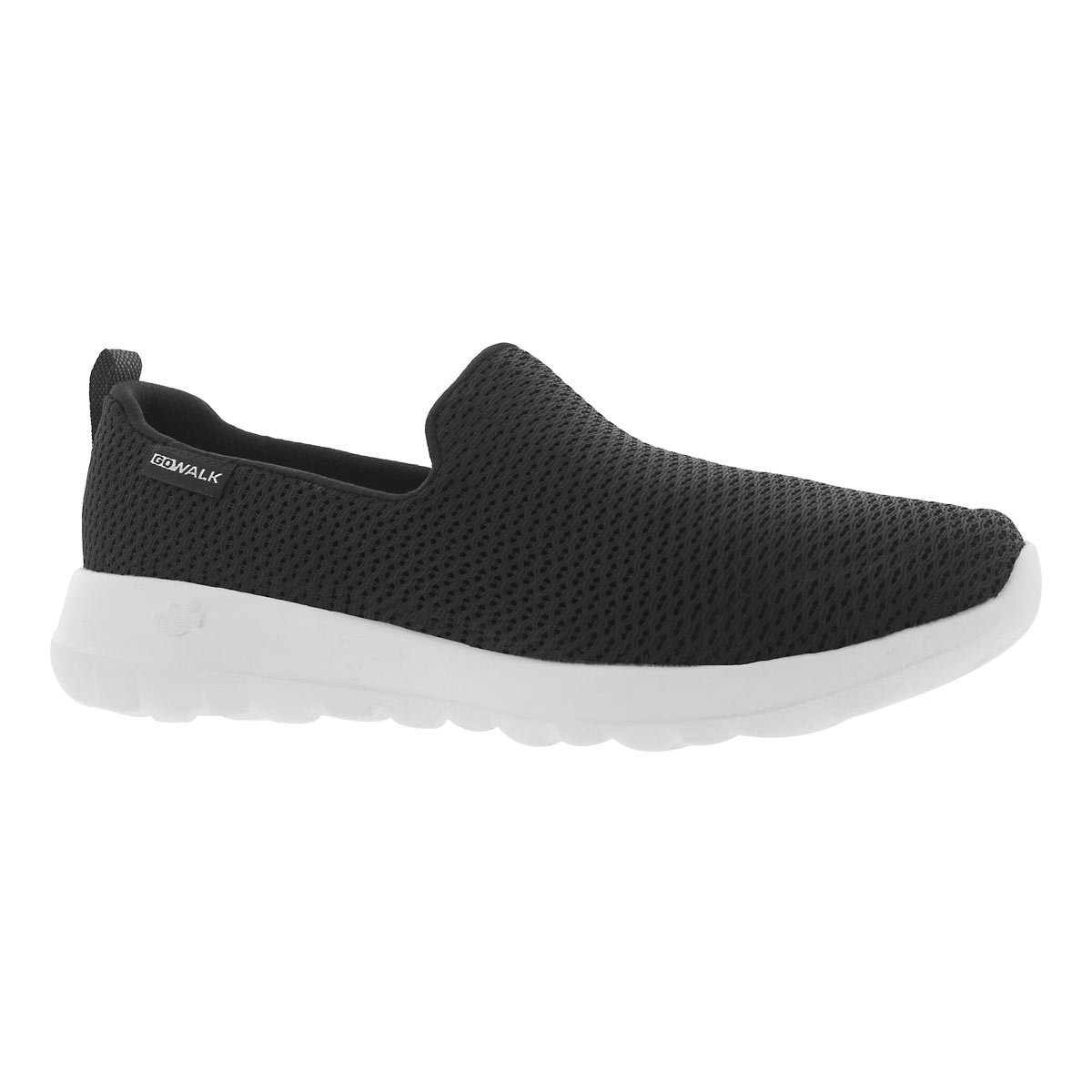 Lds GOwalk Joy blk/wht slip on shoe