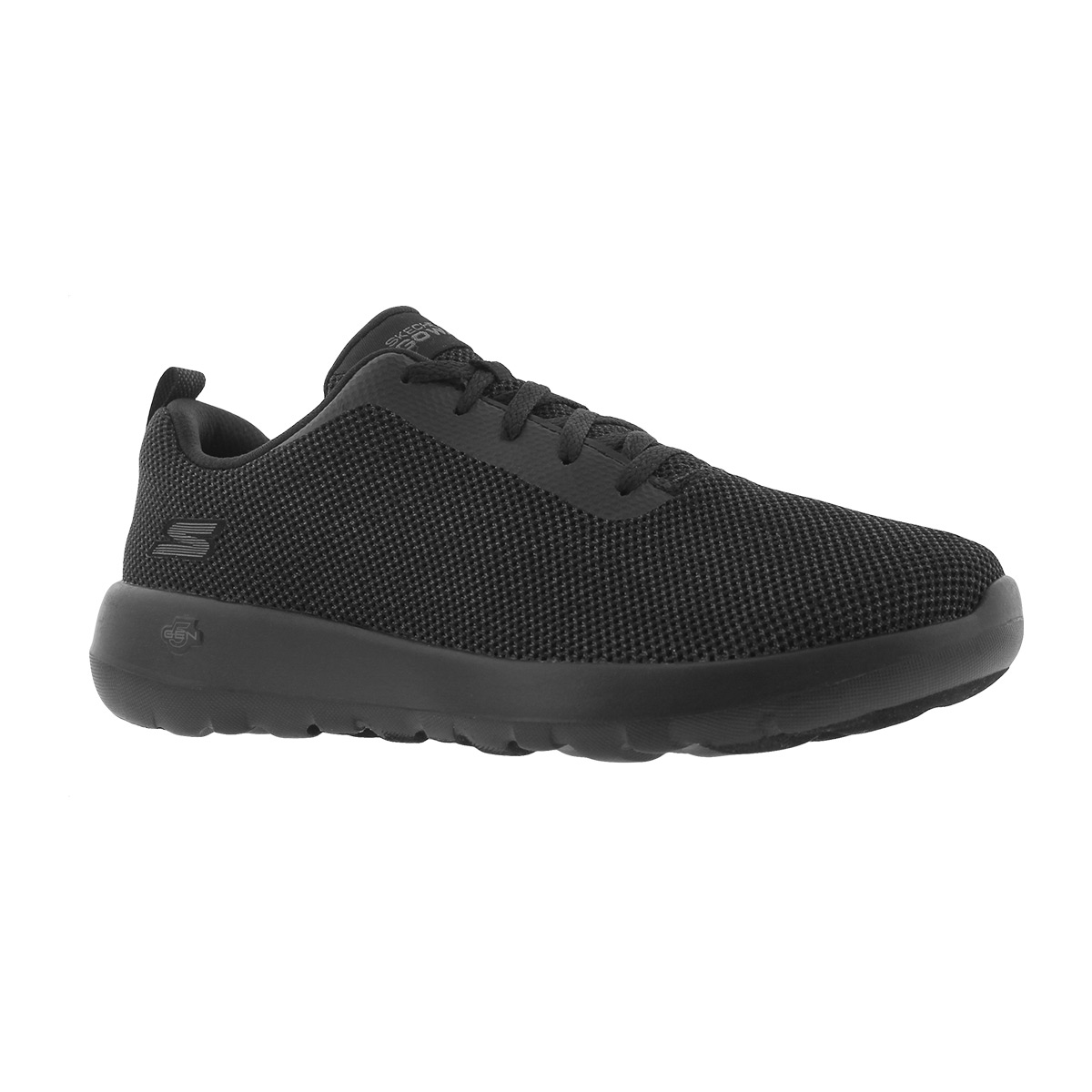 Lds GO Walk Joy blk lace up walking shoe