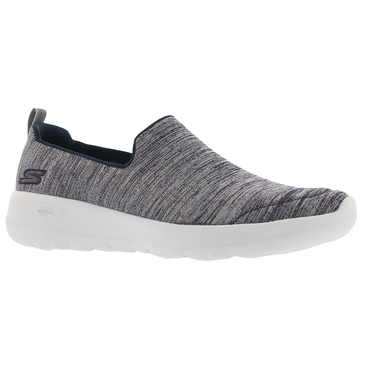 Lds GO Walk Joy nvy/wht slip on shoe