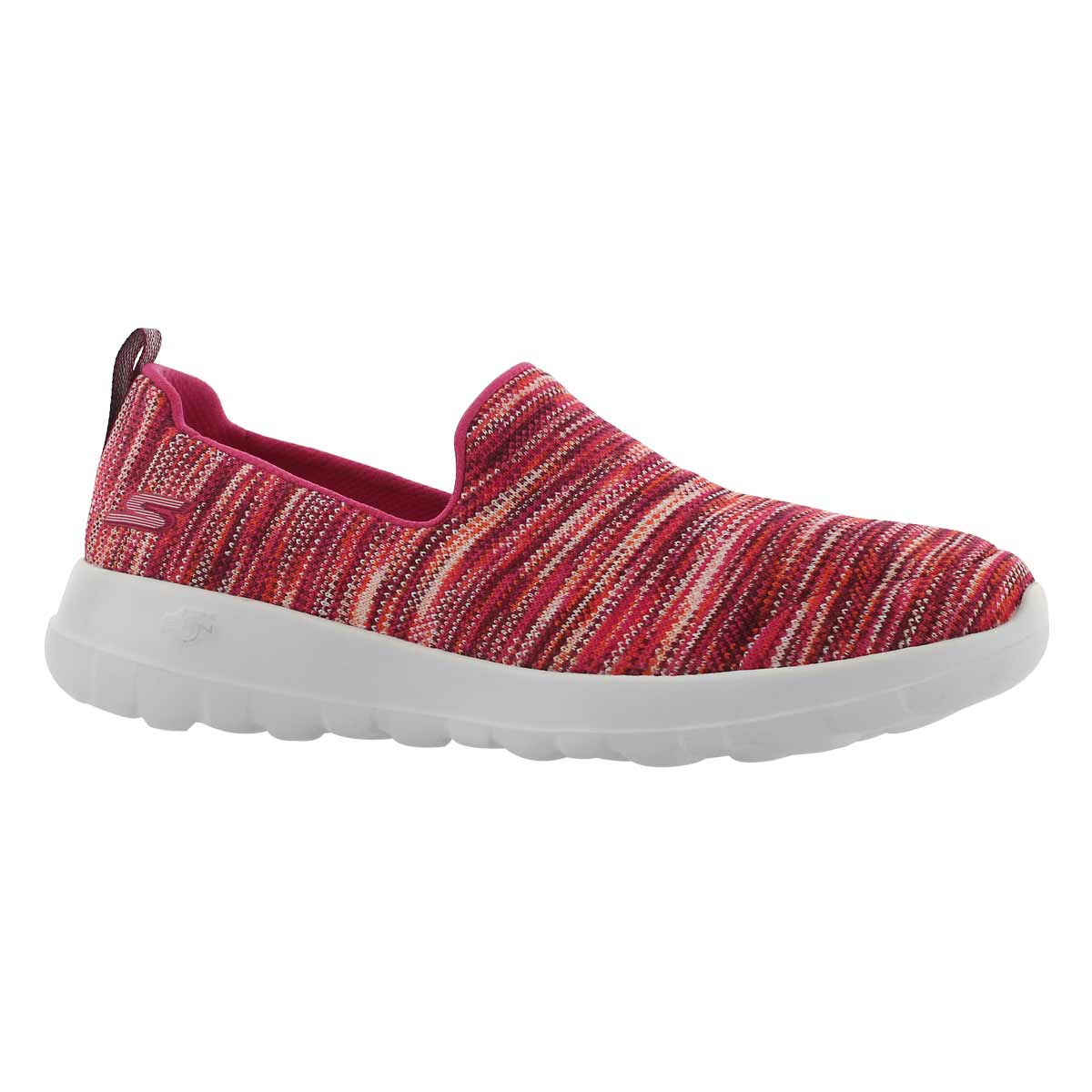 Lds GO Walk Joy pink/multi slip on shoe