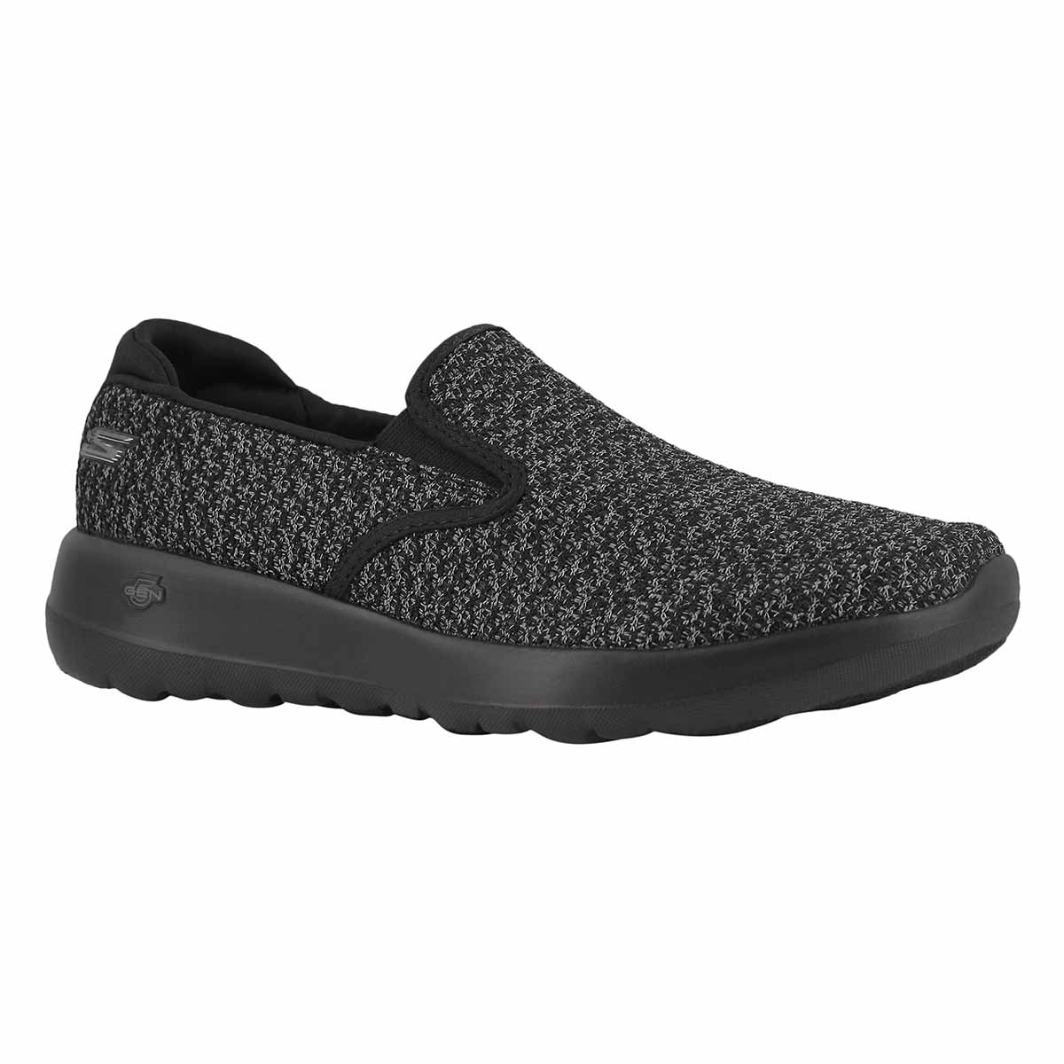 Lds GOwalk Joy Seek blk/gry slip on shoe