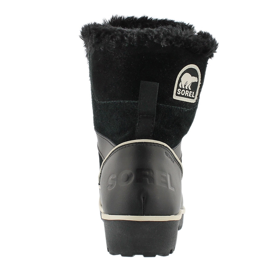 Lds Tivoli II blk mid shaft wnter boot