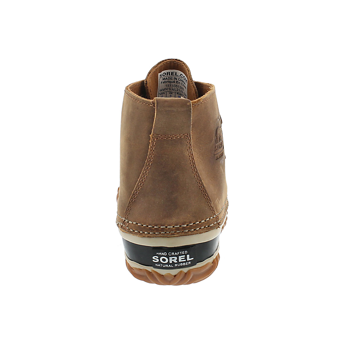 Lds Out'N About Leather brn casual booti