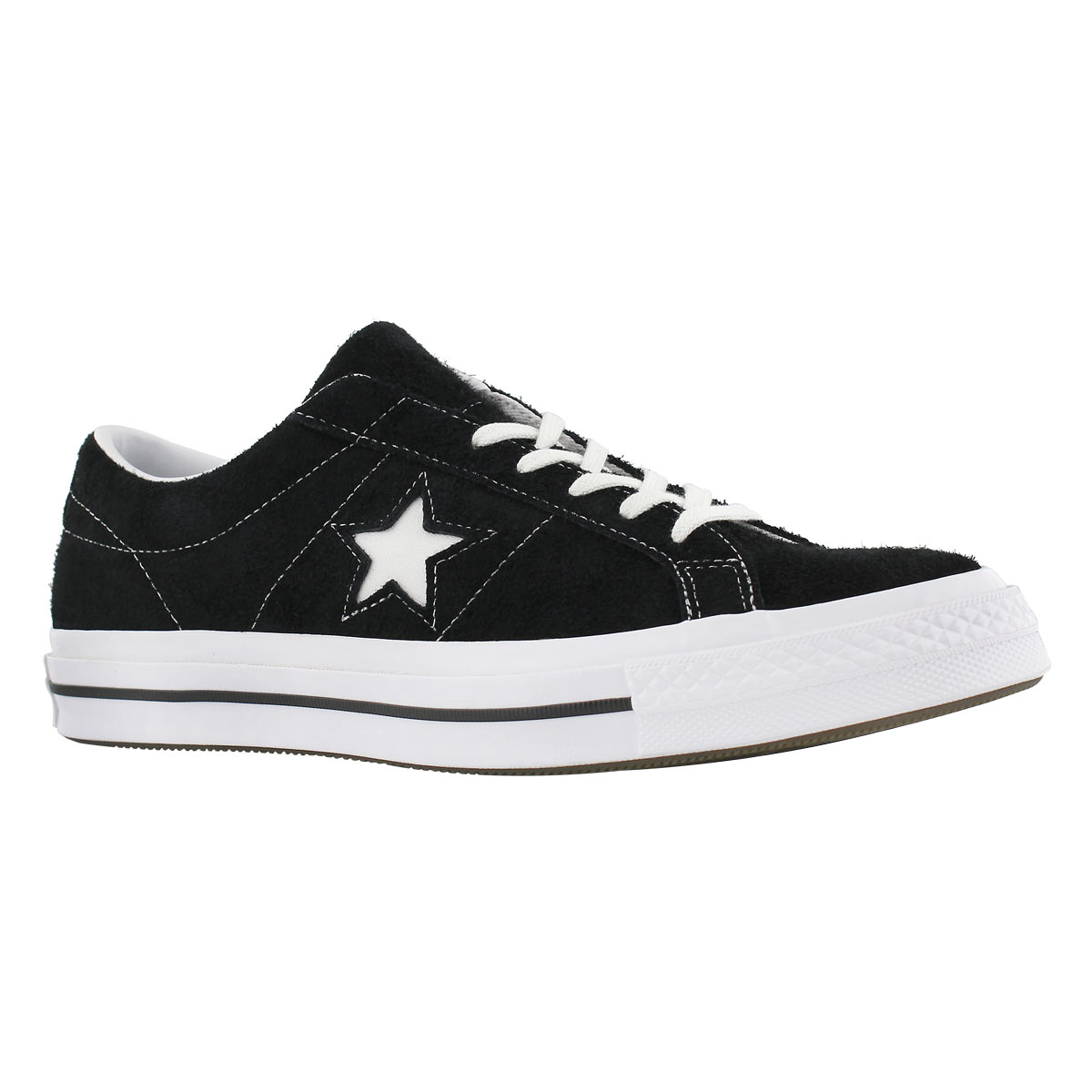 Men's ONE STAR black fashion sneakers