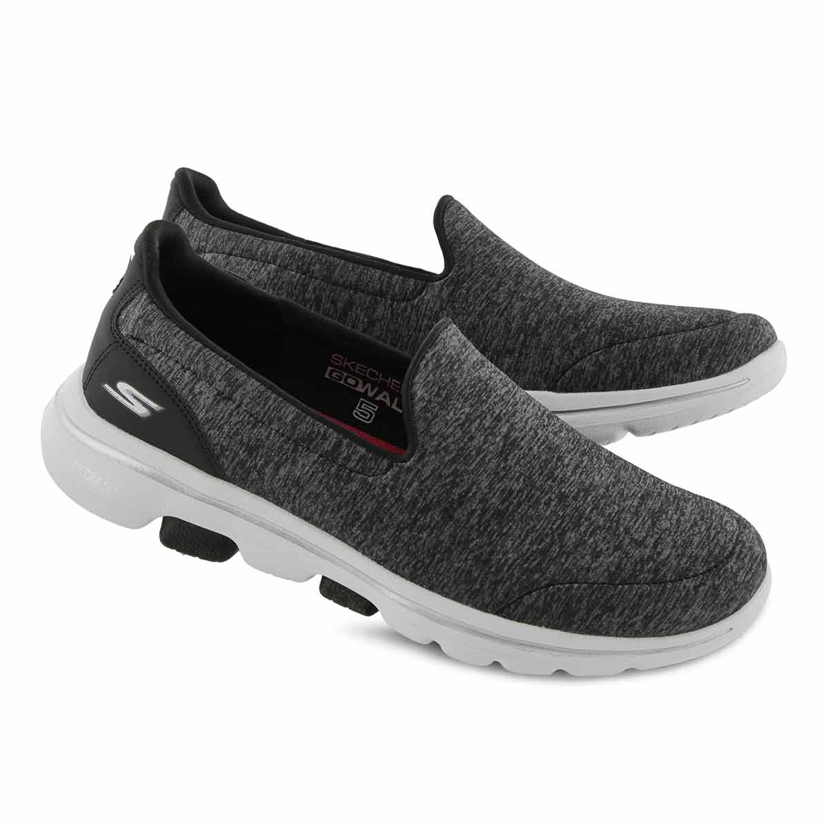 skechers go walk 5 womens silver