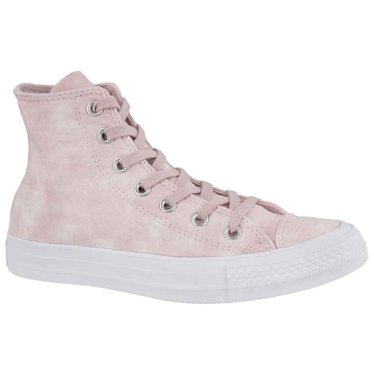Women's CT ALL STAR PEACHED WASH coral high tops
