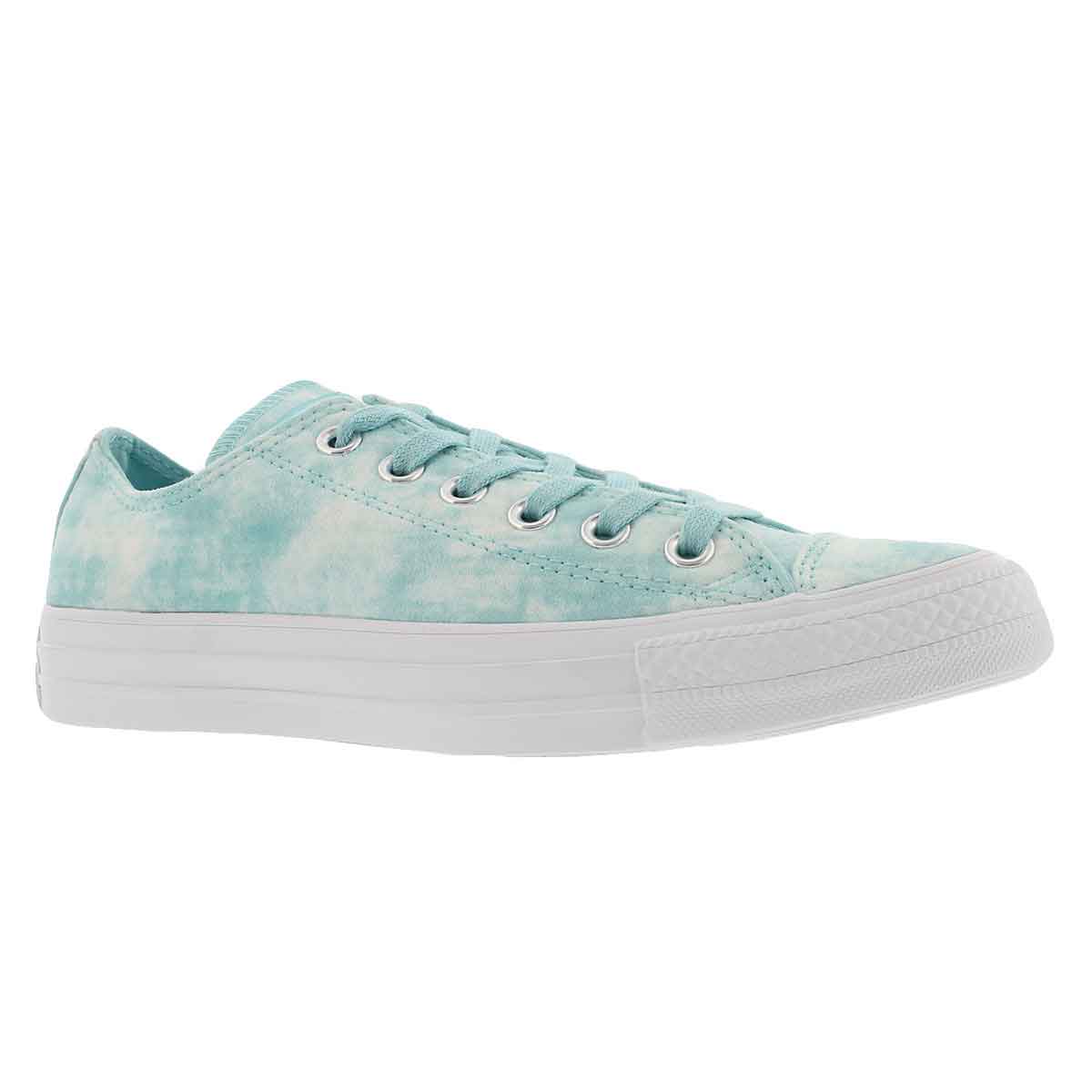 Lds CT AS Peached Wash aqua sneaker