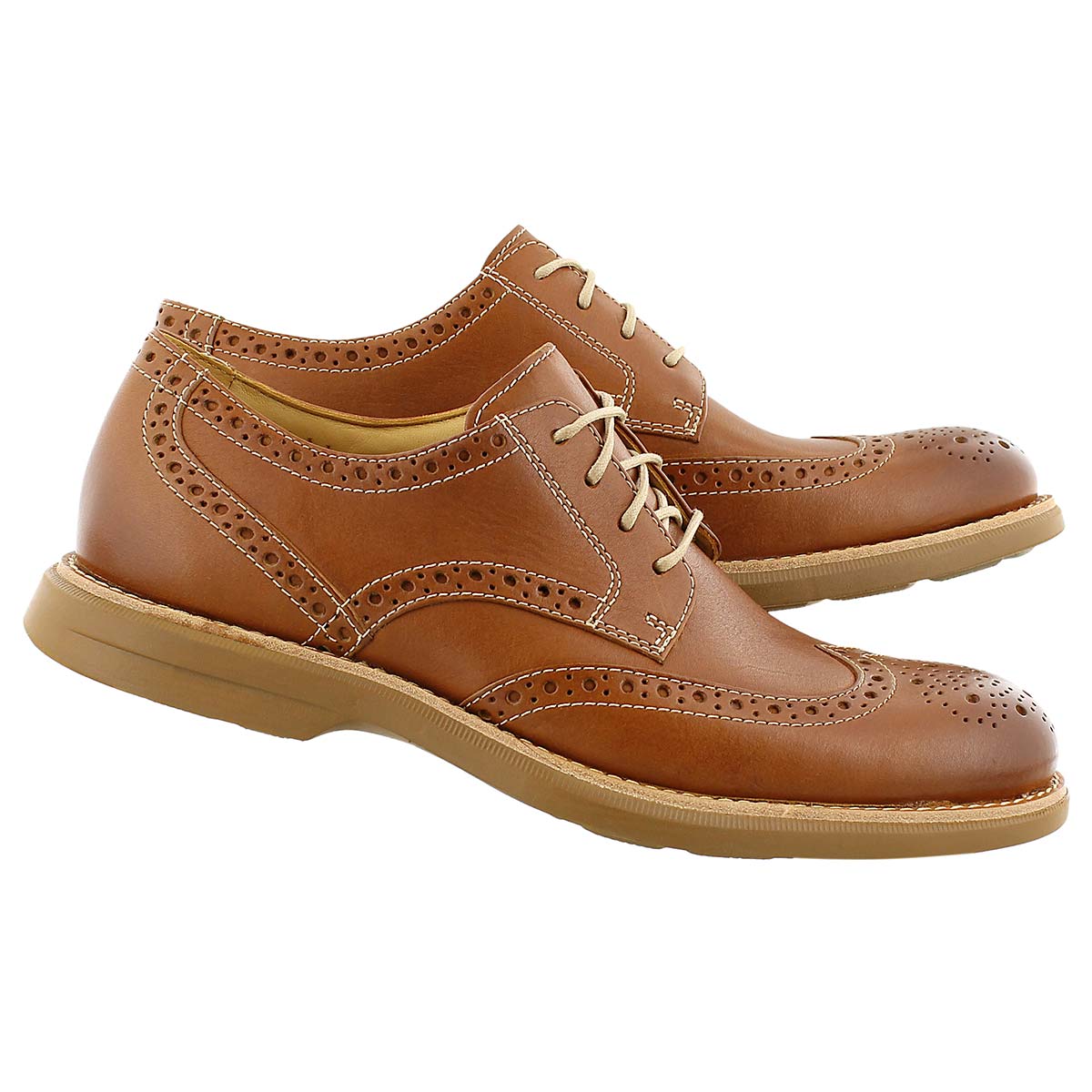 Mns Gold Bellingham Wingtip tan oxford