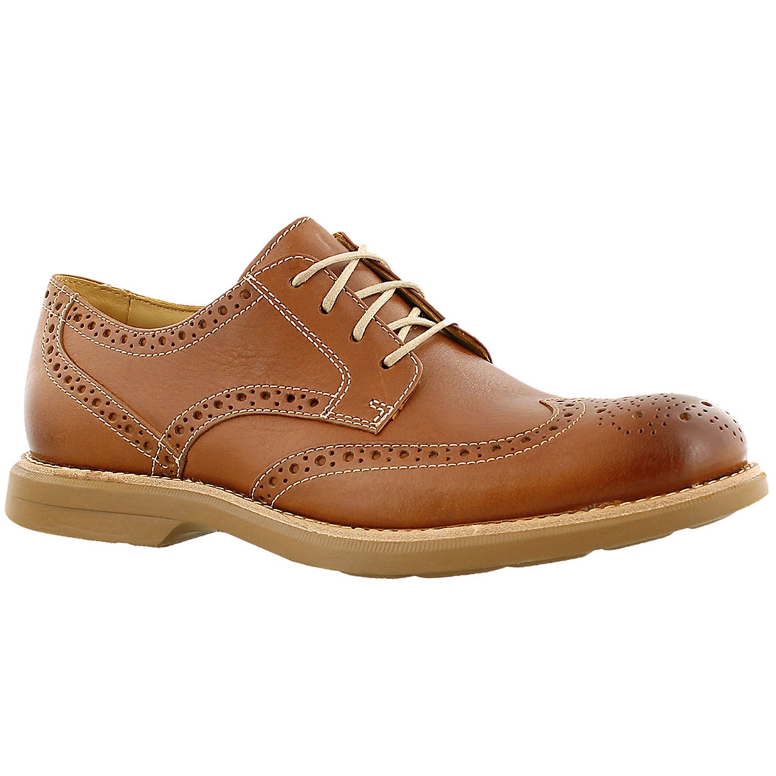 Mns Gold Bellingham Wingtip tan oxford