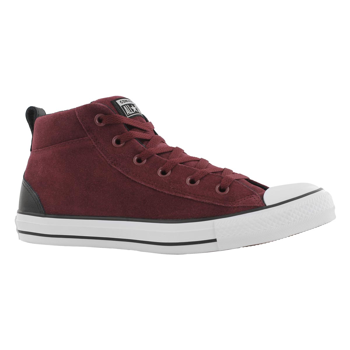 Men's CT A/S STREET burgandy/black sneaker