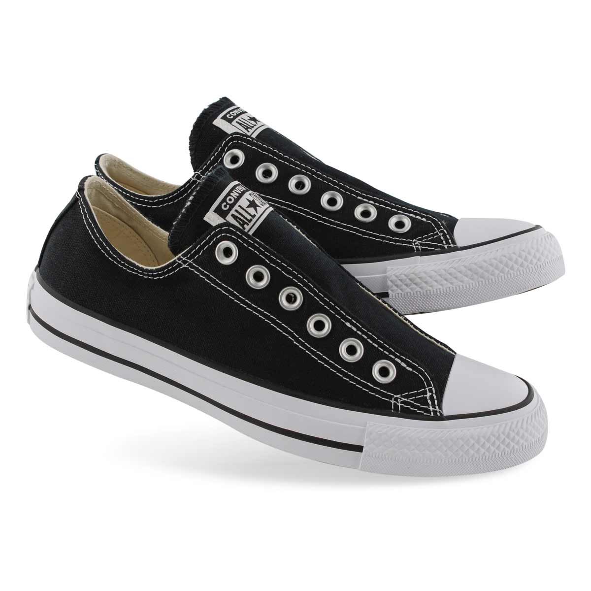 women's converse chuck taylor all star leather slip sneakers