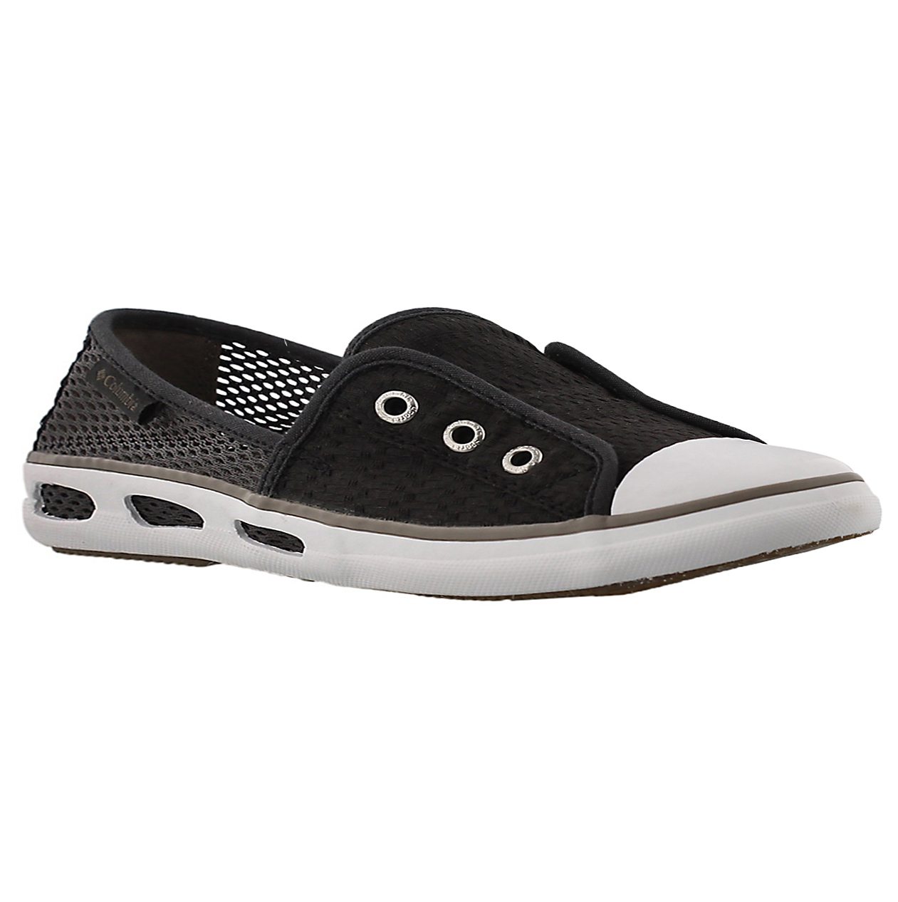 Lds Vulc N Vent Bombie black slip on