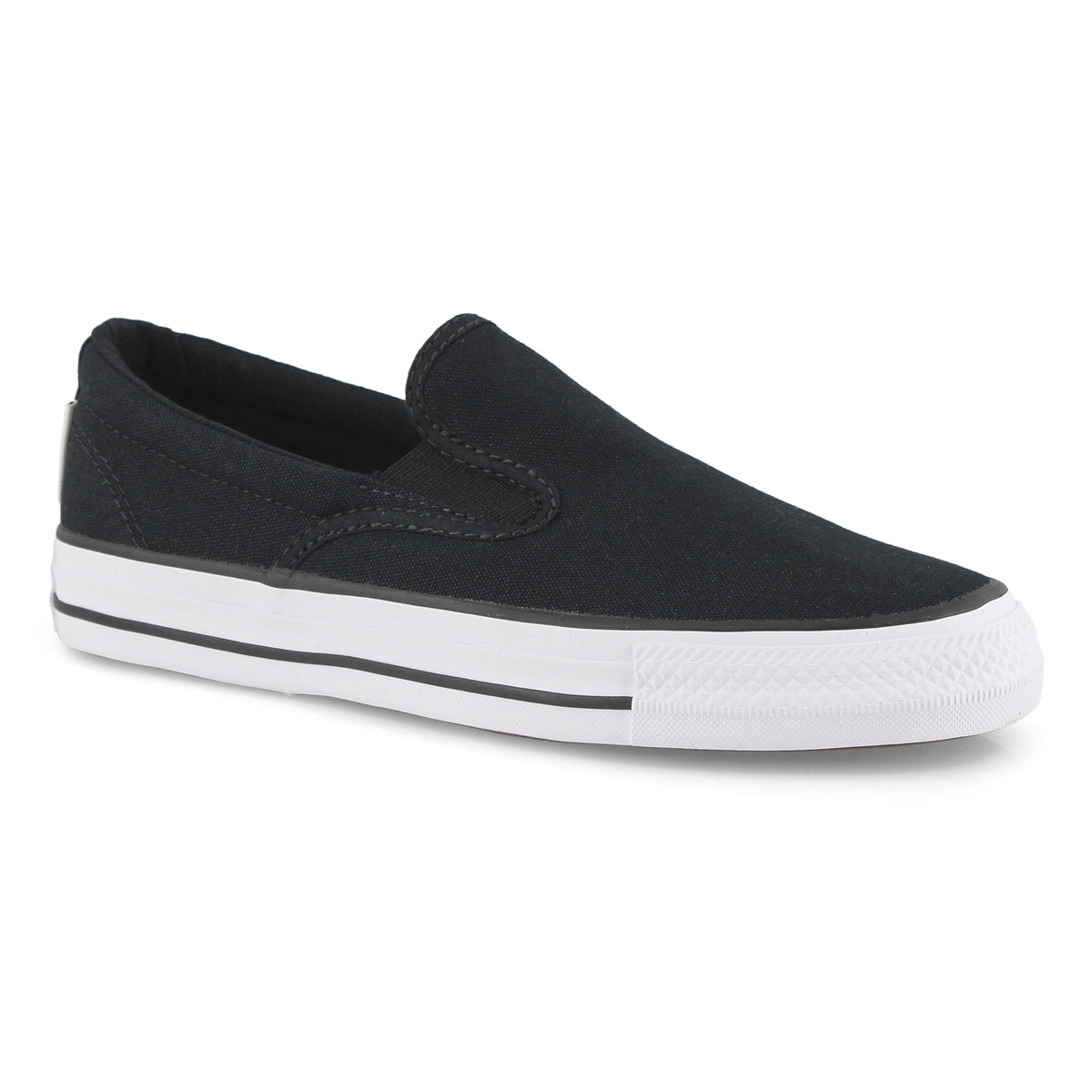 Lds CTAS Double Gore black slip on snkr
