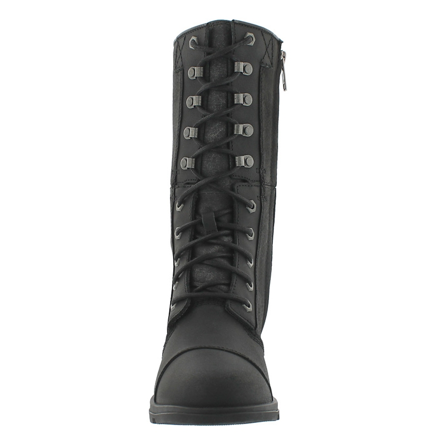 Lds Major Maverick blk mid-calf boot