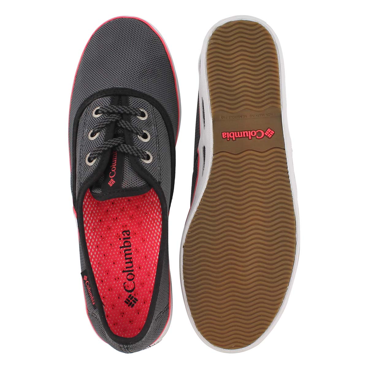 Lds Vulc N Vent Lace Mesh black sneaker