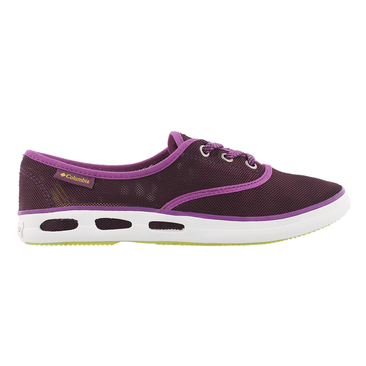Lds Vulc N Vent Lace Mesh purple sneaker