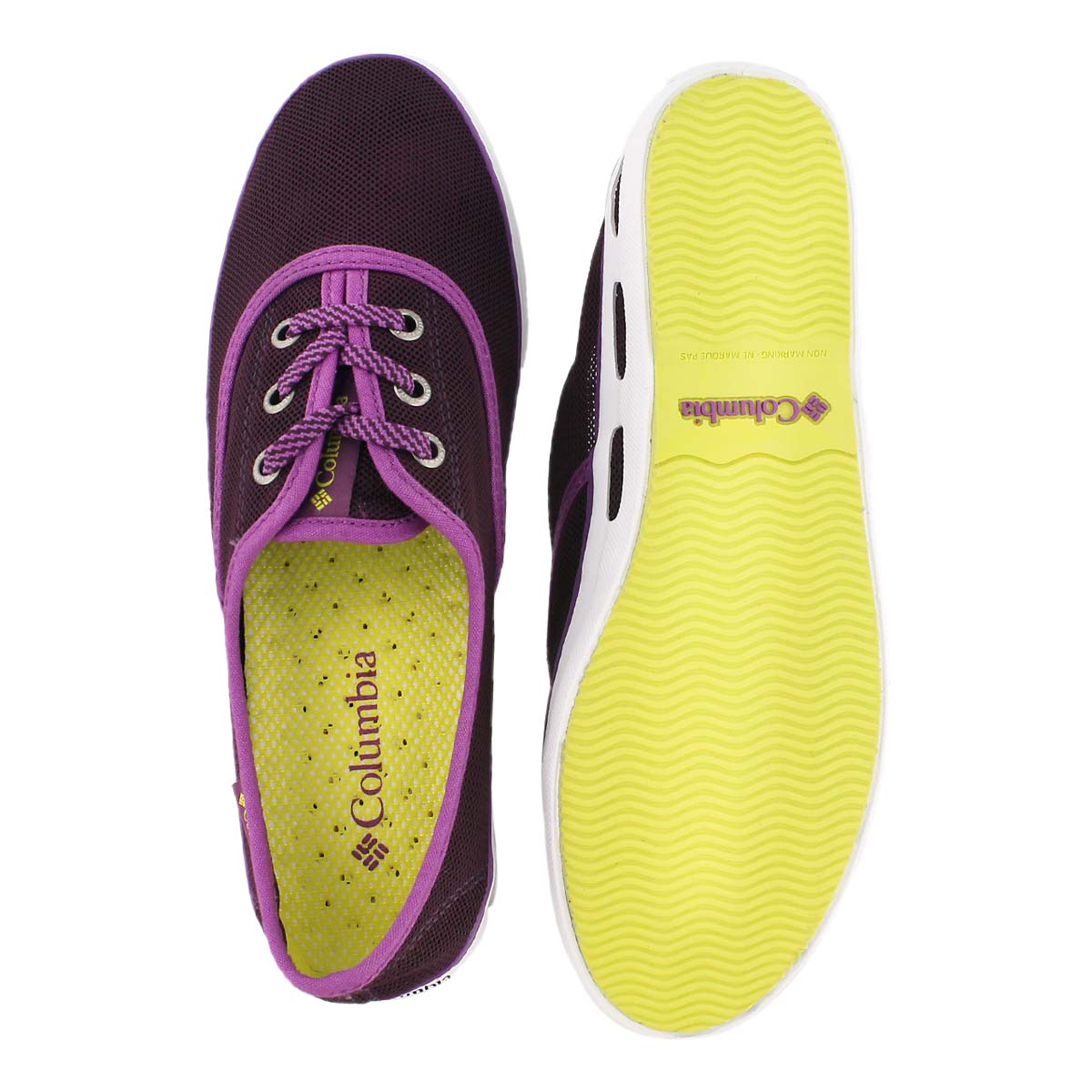 Lds Vulc N Vent Lace Mesh purple sneaker