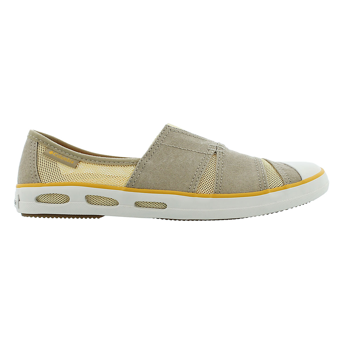Lds Vulc N Vent Slip tan slip on