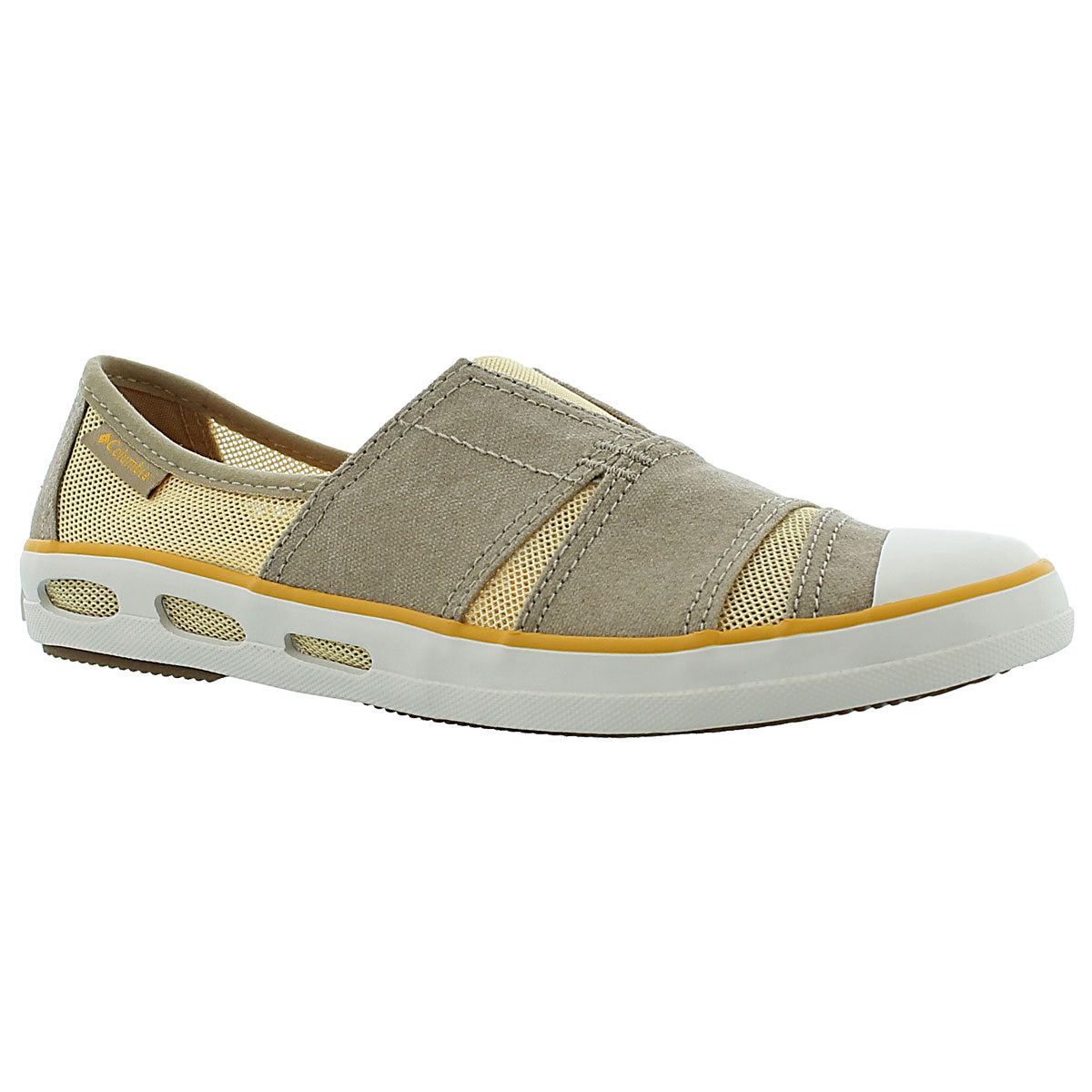 Lds Vulc N Vent Slip tan slip on