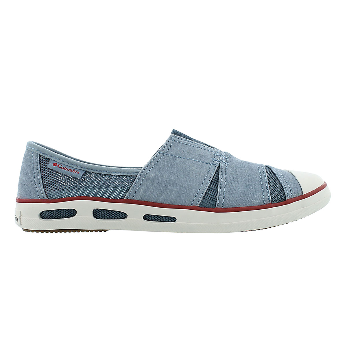 Lds Vulc N Vent Slip blue slip on