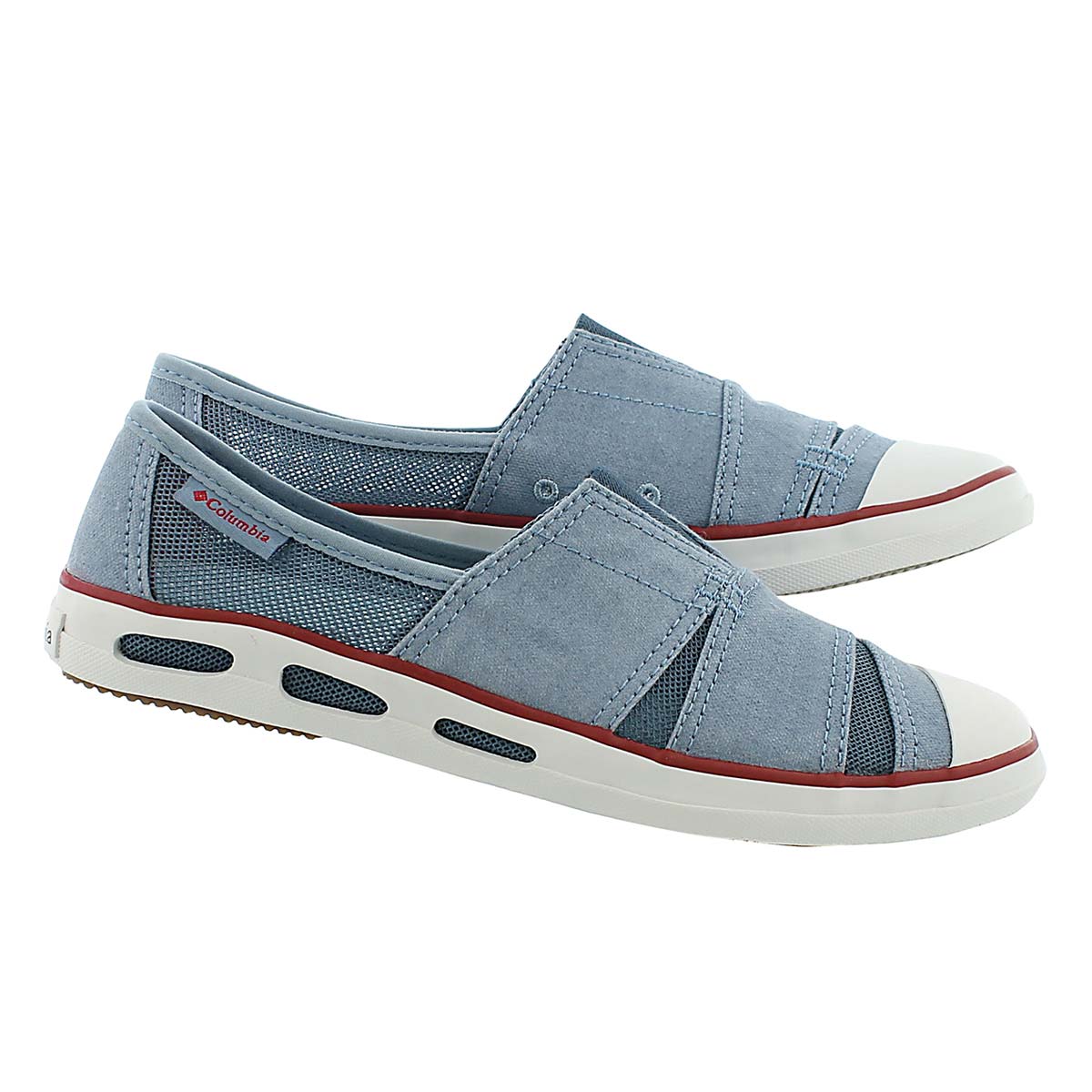 Lds Vulc N Vent Slip blue slip on