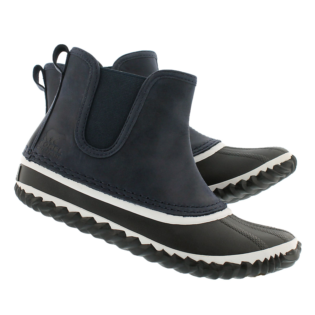 Lds Out'N AboutChelsea navy duckie boot