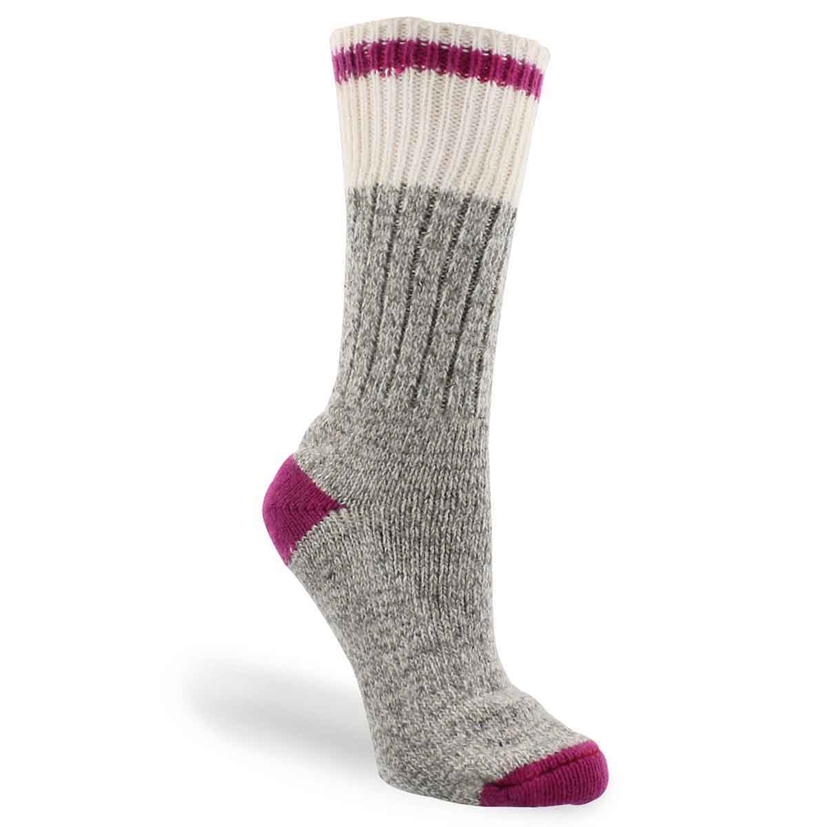 Chaussettes épaisses Duray, grs/rse, fem