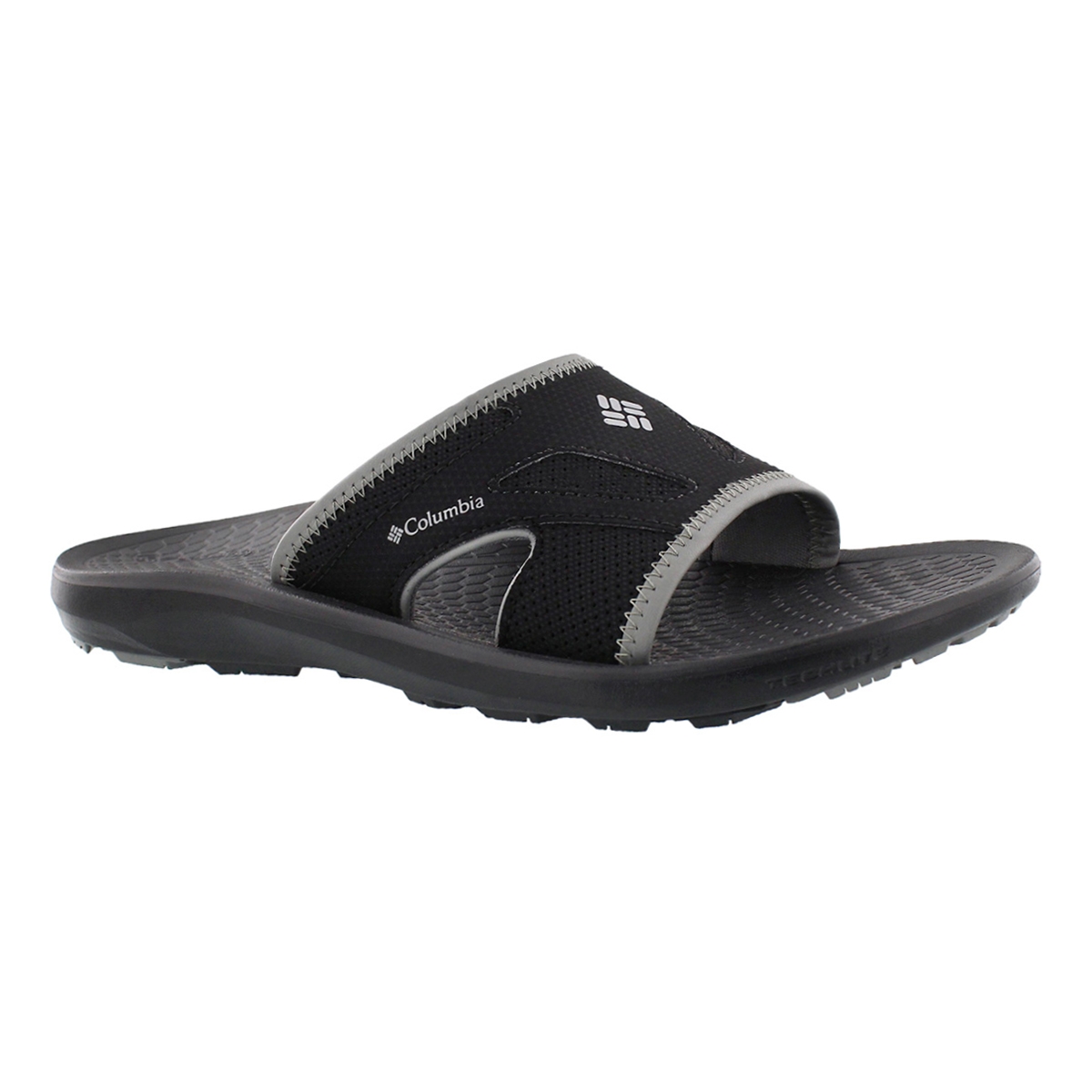 Men's TECHSUN SLIDE black casual sandals