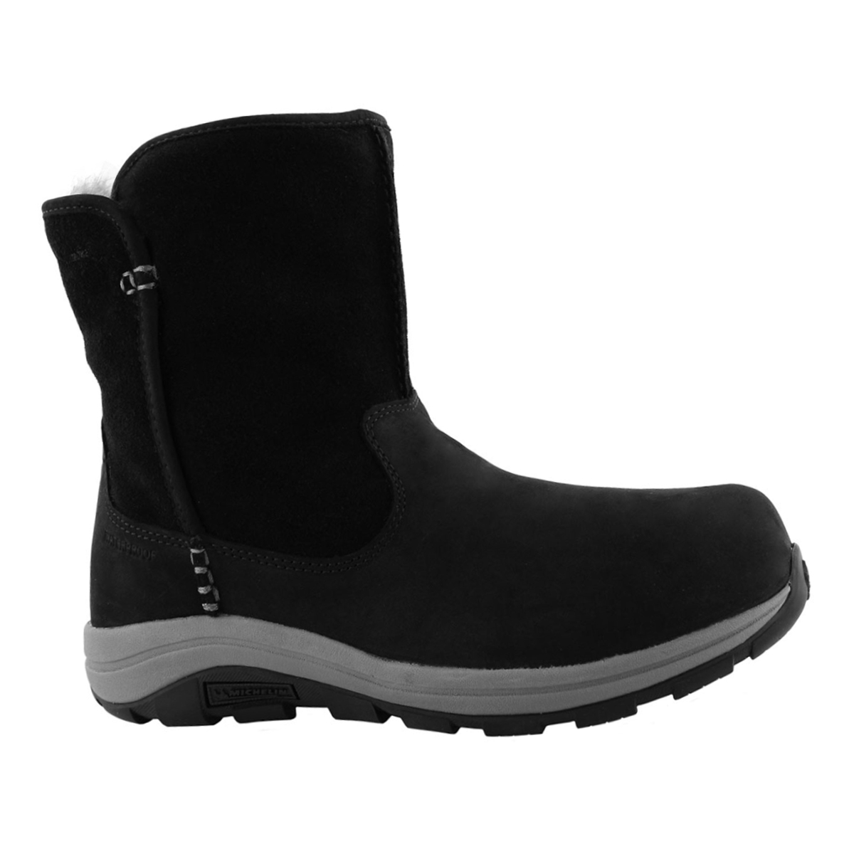Lds BangorSlip OmniHeat blk winter boot