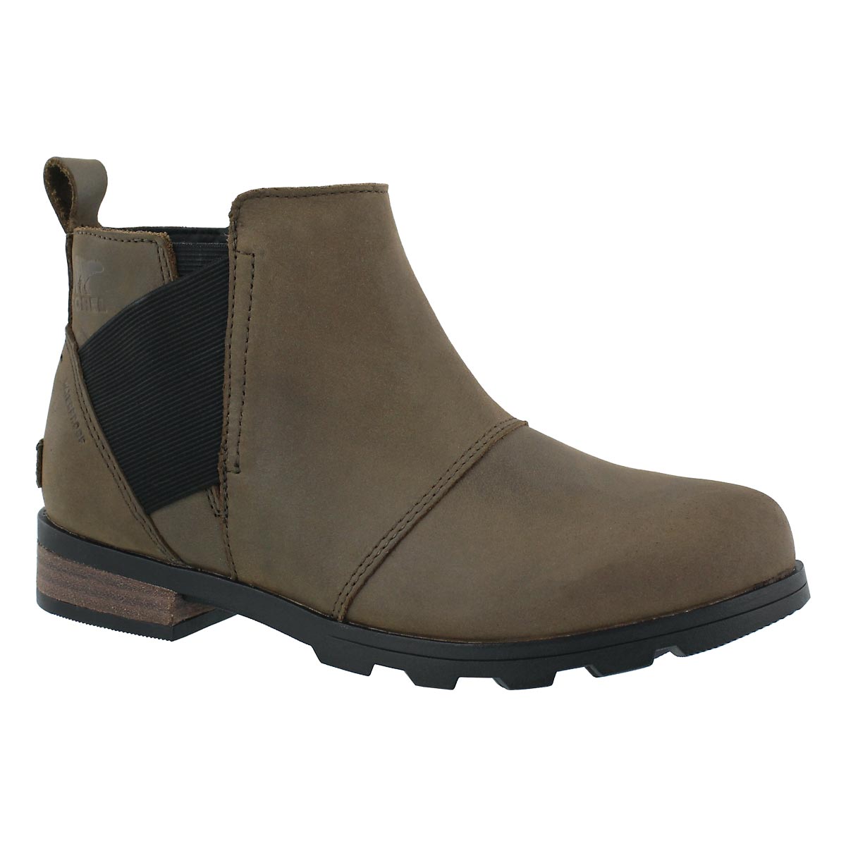 Women's EMELIE major/blk waterproof chelsea boots