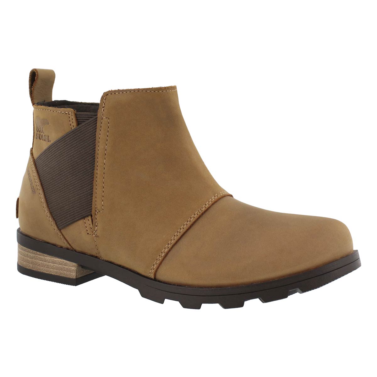 Women's EMELIE elk/crdvn waterproof chelsea boots