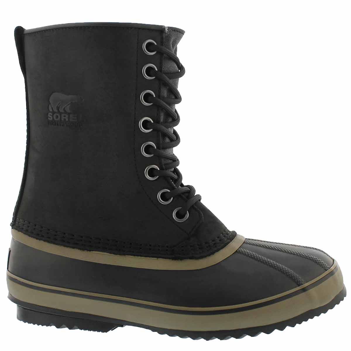 Men's 1964 PREMIUM black waterproof winter boots