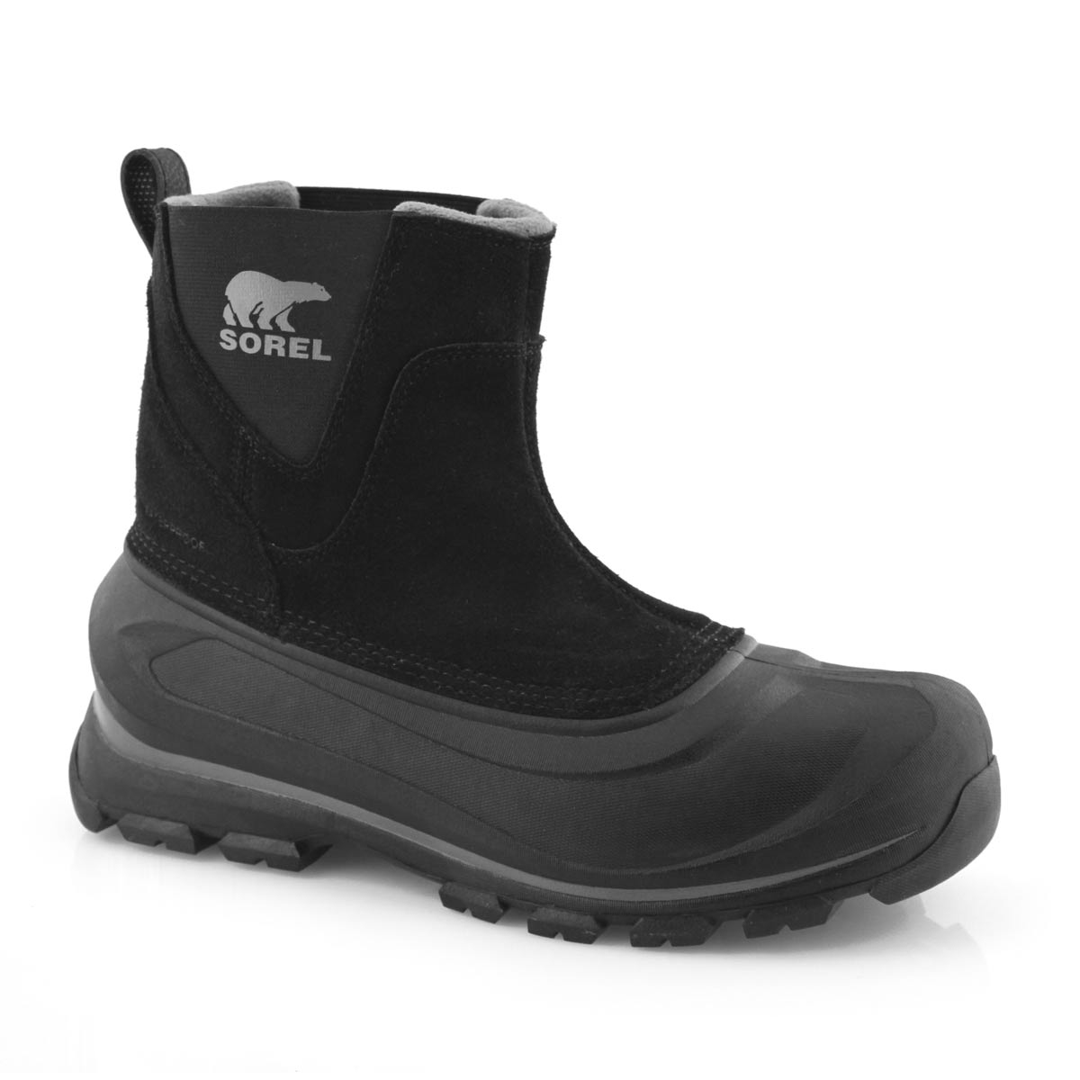 Mns Buxton Pull On black winter boot