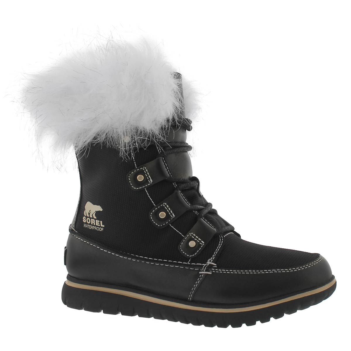 Women's COZY JOAN X black waterproof winter boots