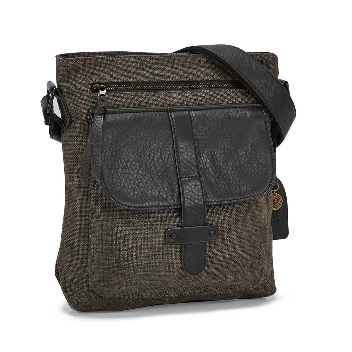 Lds Gotta Run pumice crossbody bag