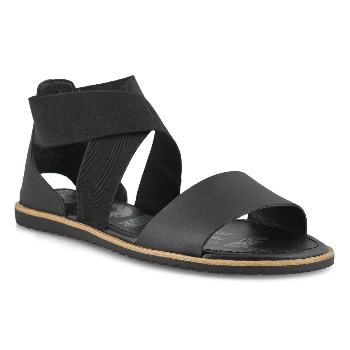 black casual sandals womens