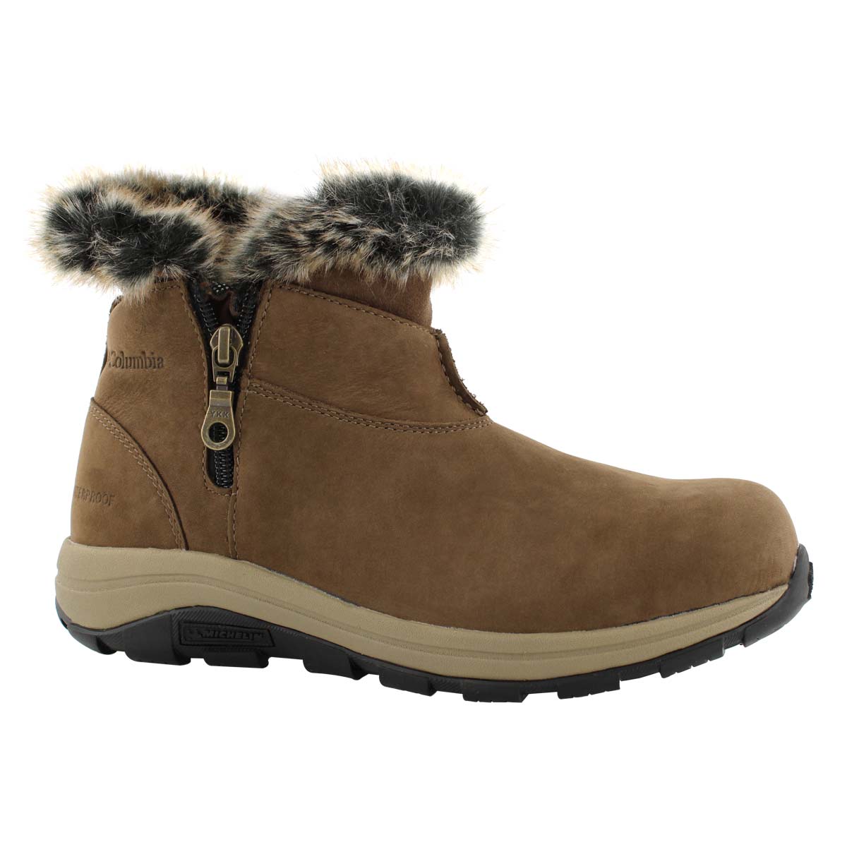 Lds BangorShorty OmniHeat brn wntr boot