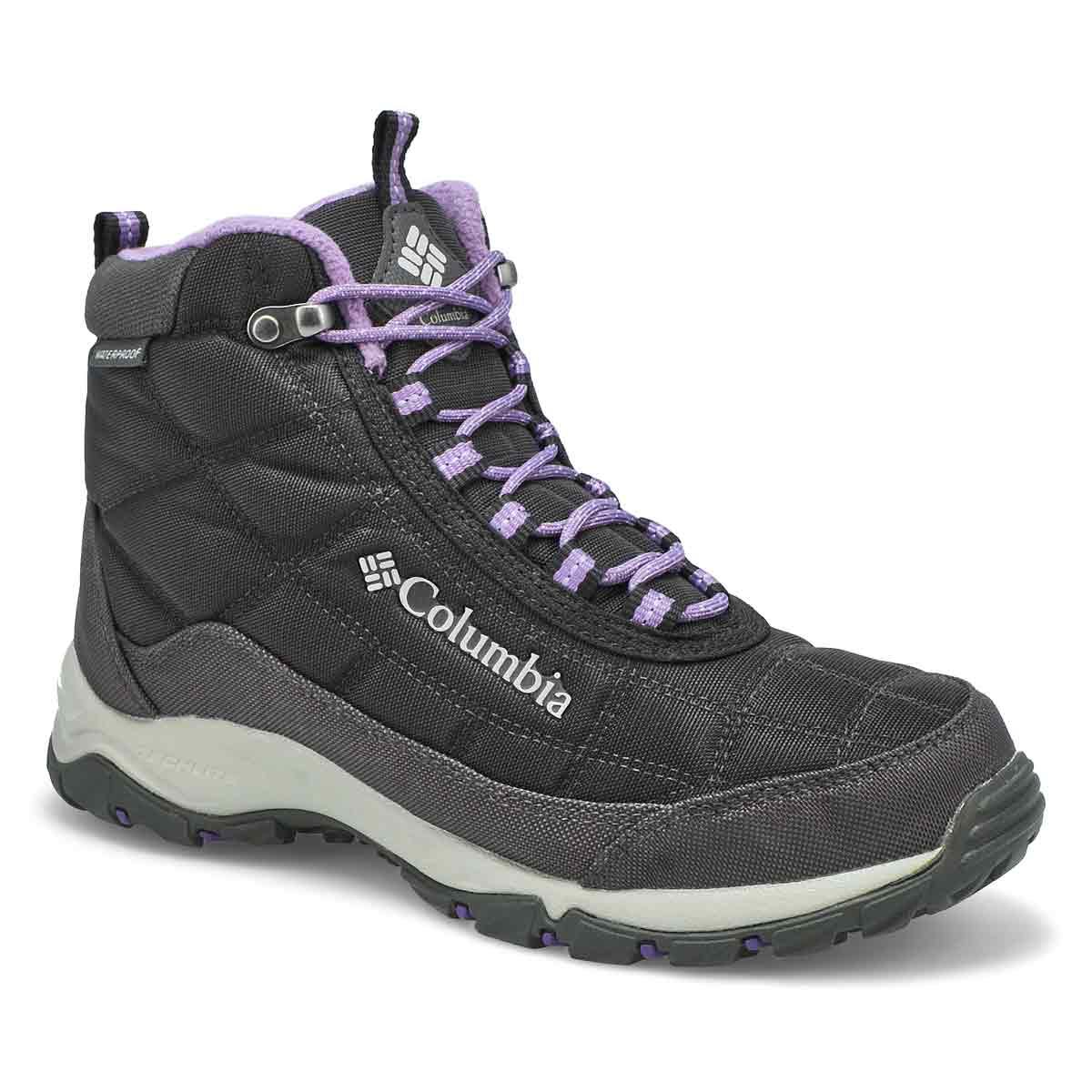 Lds Firecamp black wtpf ankle boot