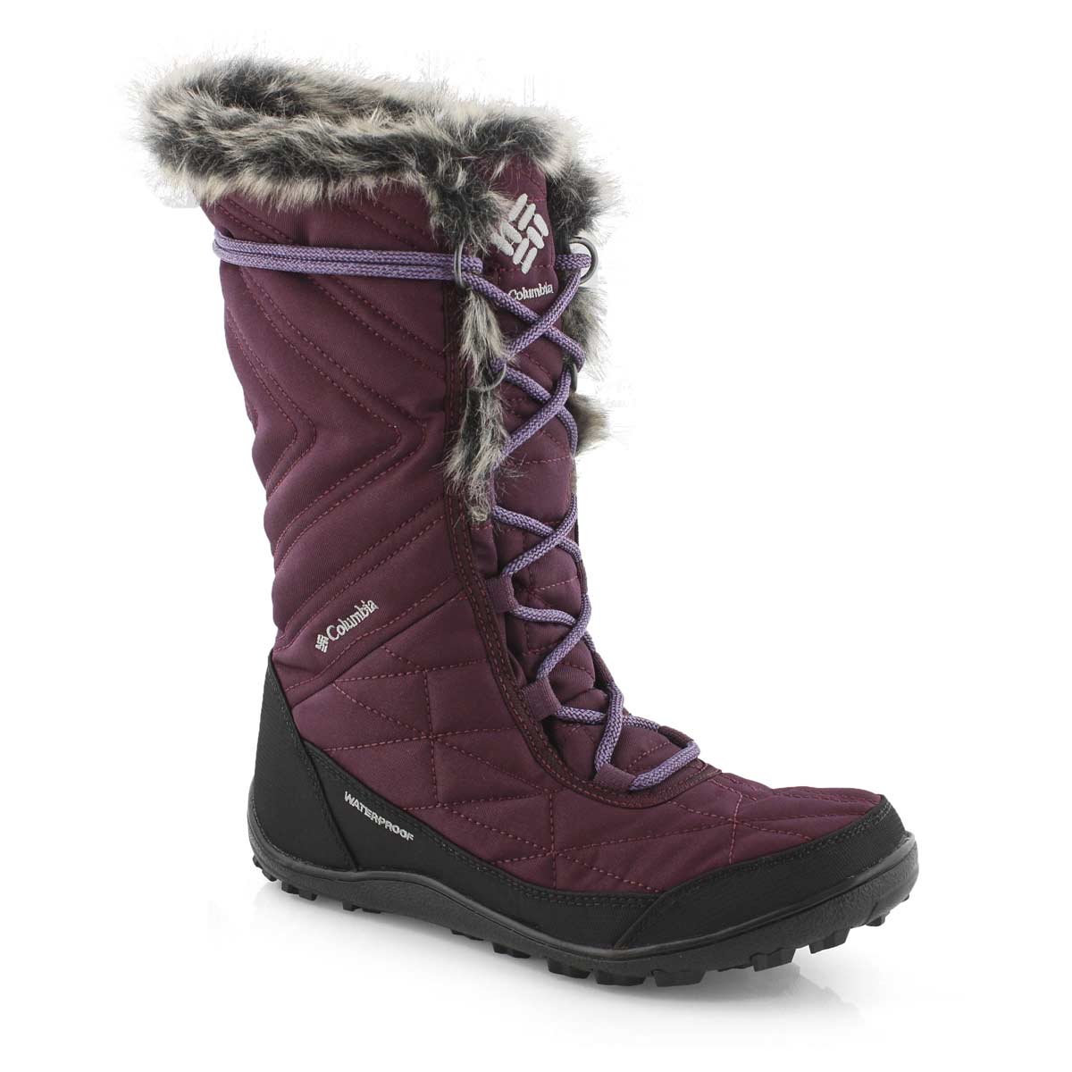 Lds Minx Mid III cherry wp tall wtr boot