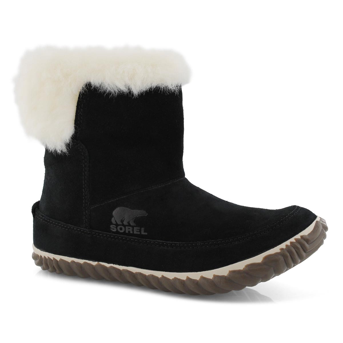Lds Out 'N About black casual bootie