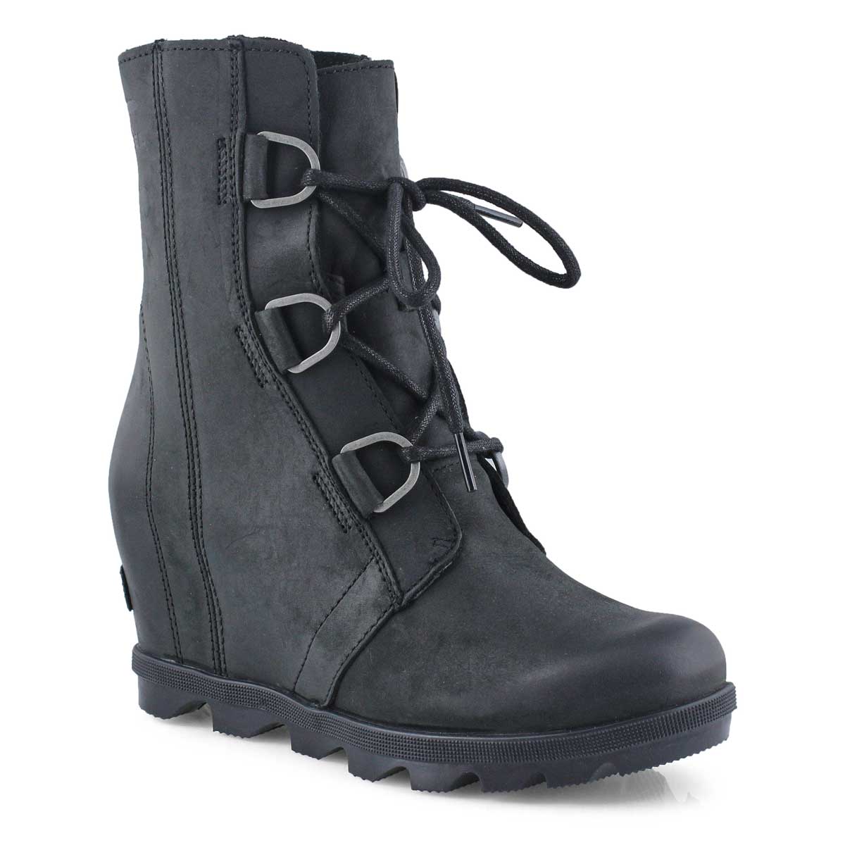Lds JoanOfArcticWedgeII black wtpf boot