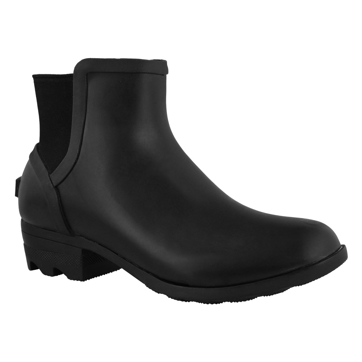 Lds Janey Chelsea black wtrpf rain boot