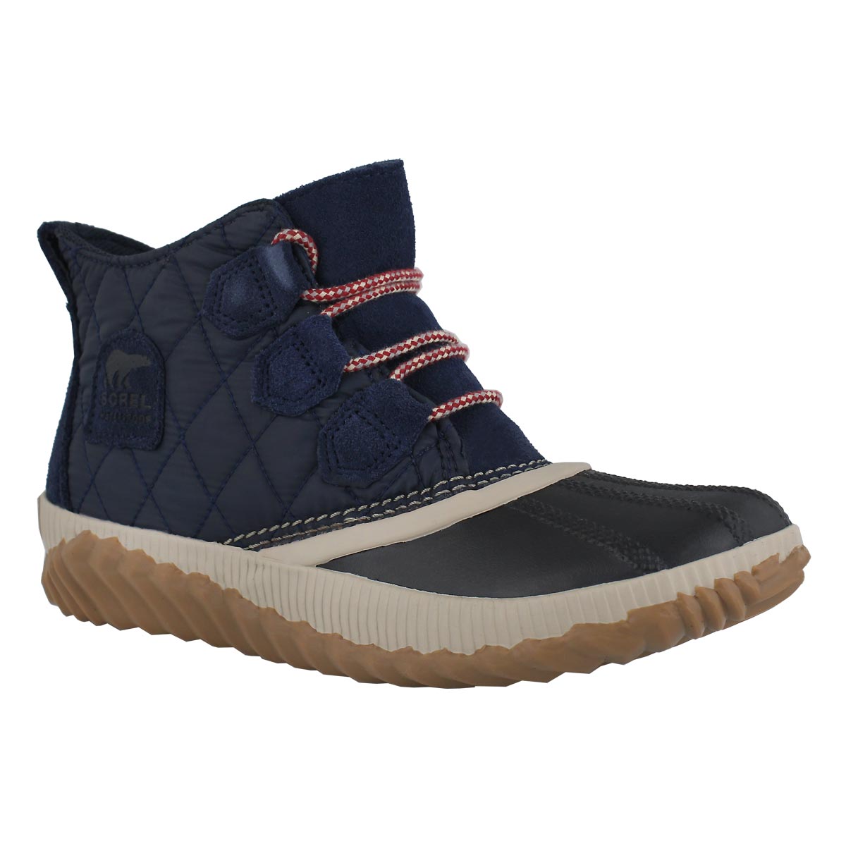 Lds Out'N About Plus navy bootie