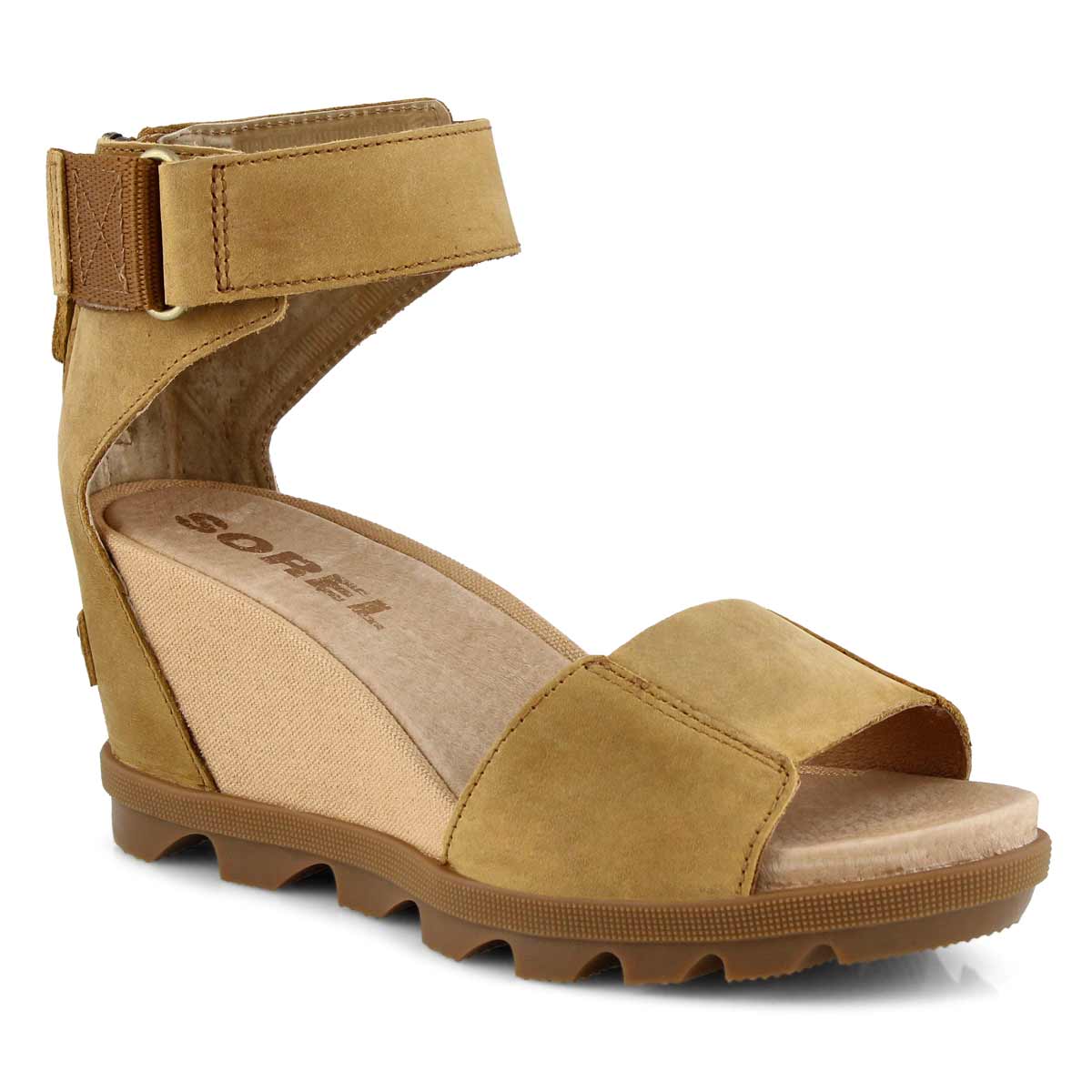 Sandale, Joanie II Ankle Strap, brun fem