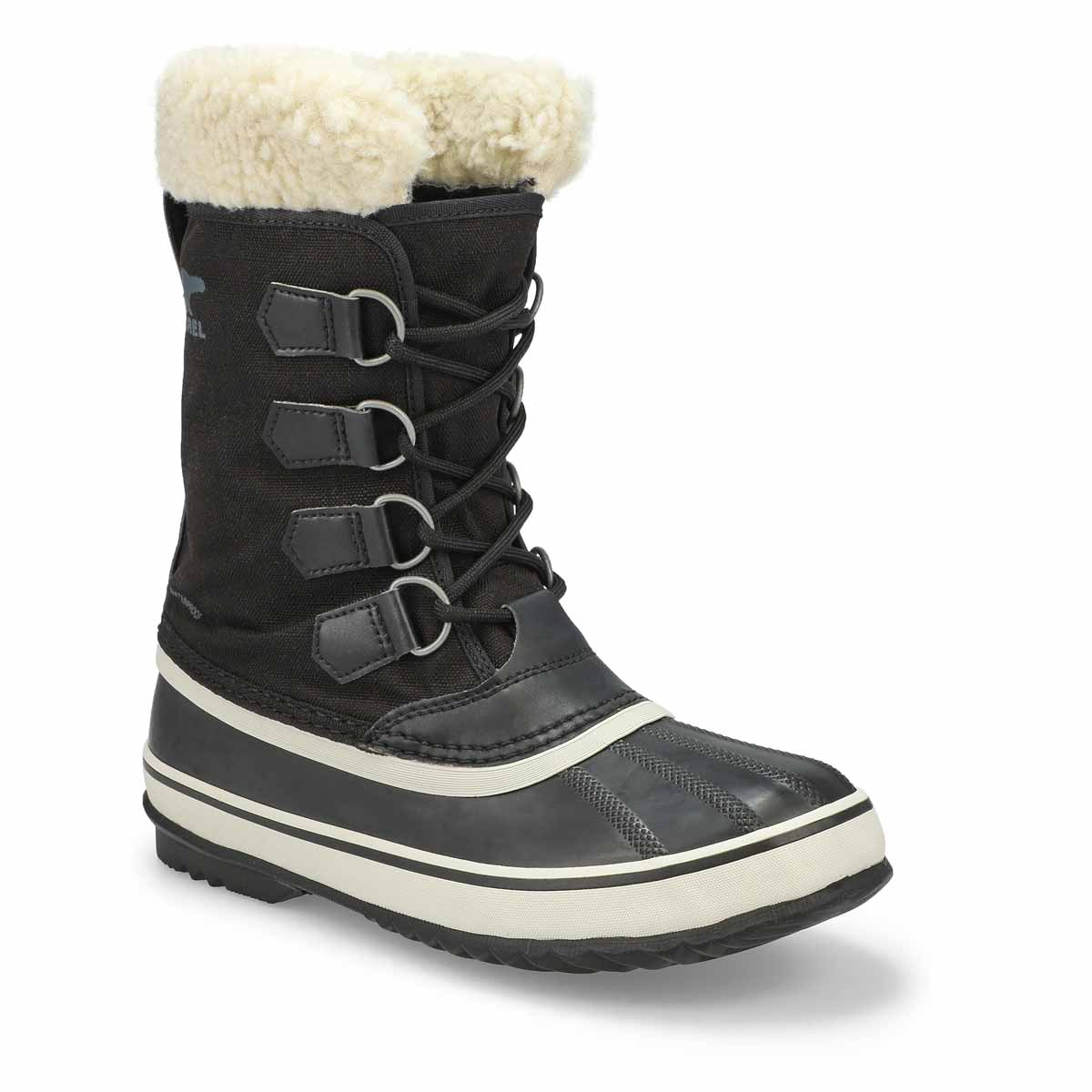 sorel whistler wool lined winter boots